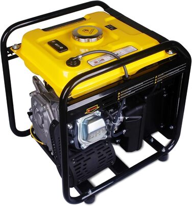 Інверторний генератор Aceup 3400W: бензиновий, 230V, 12V, USB, цифровий дисплей, для дому, кемпінгу, 4-тактний, 23кг