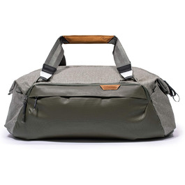 Дорожня сумка Peak Design Travel Duffel 35л, сіро-зелена, для подорожей і фототехніки, універсальний розмір