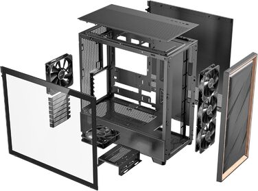 Корпус для ПК Antec Flux Midi Tower чорний, роздрібна версія