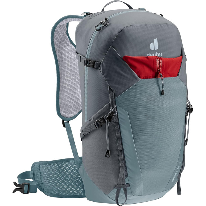 Рюкзак Deuter Speed Lite 25 л для туризму, легкий, графітовий