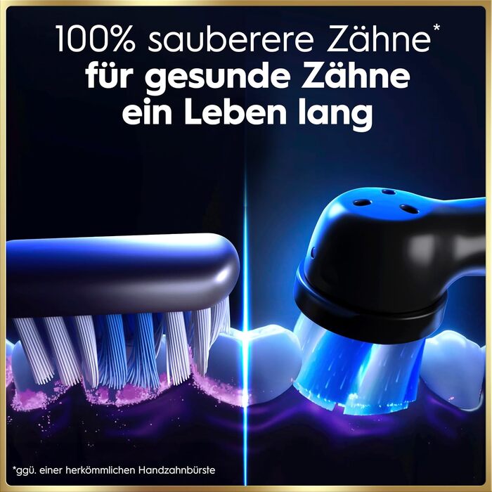 Електрична зубна щітка Oral-B iO Series 9, набір з 2 шт (Black Onyx та Rose Quartz), 3 смінні насадки та чорний дорожній футляр