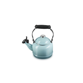 Емальований чайник Le Creuset Halber зі сталі з металевим фінішем, 1.25 л, колір «Морська сіль»