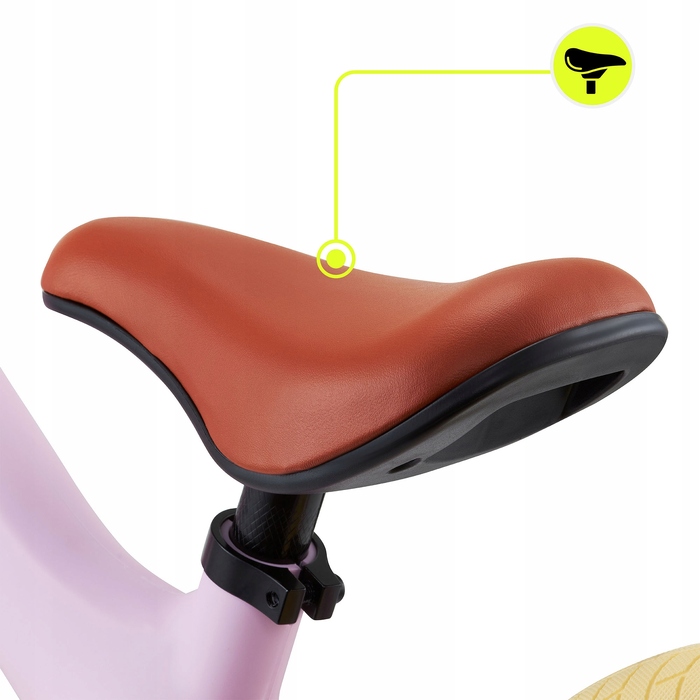 Бігове велосипед HyperMotion Marcelo Pink 12