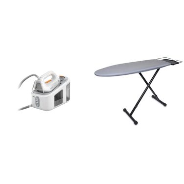 Парова станція Braun CareStyle 3 IS 3132 WH з підошвою FreeGlide 3D, тиском 6 бар та резервуаром 2 л, помаранчева