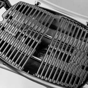Чавунна решітка для гриля Weber Q100/Q1000/Q1200/Q1400, 32x21,6 см, 2 шт. – запасна решітка для газового гриля, аксесуари для Baby Q