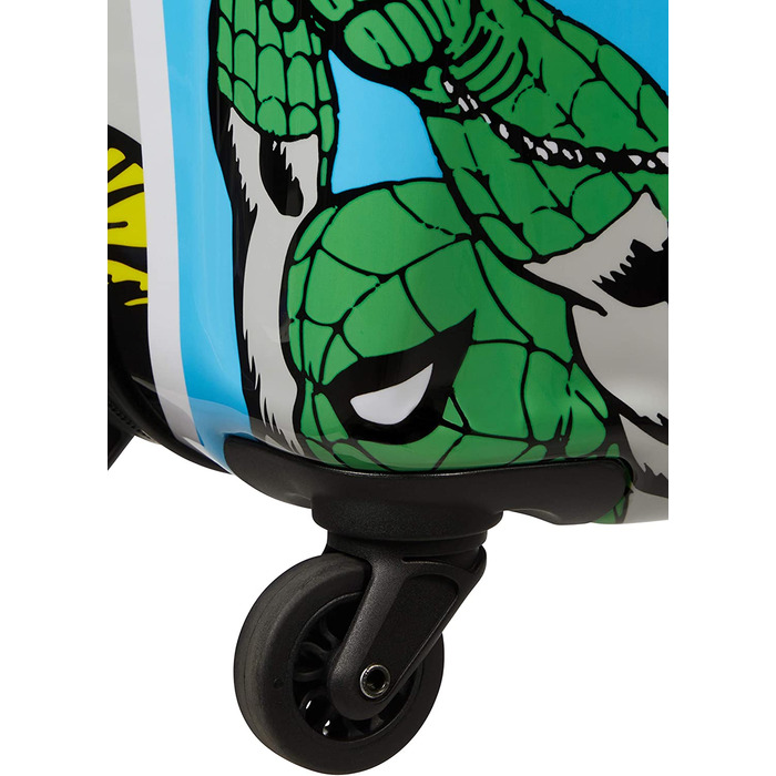 Середня валіза American Tourister Marvel Legends Spinner 65 см, 62,5 л, мультиколор (Marvel Pop Art), для подорожей