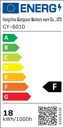 Дзеркало для ванної кімнати YOURLITE з LED-підсвічуванням 100x60 см, сенсорне управління, годинник, антизапотівання, 3 кольори світла, регулювання яскравості, функція пам'яті, білий - 60100