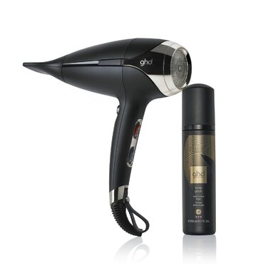 Професійний фен для волосся ghd Helios з безщітковим мотором та іонною технологією, бордо