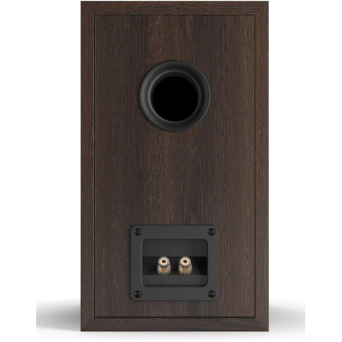 DALI Oberon 3 – Поличкові акустичні системи (Dark Walnut) з дерев'яним басовиком та шовковим твітером