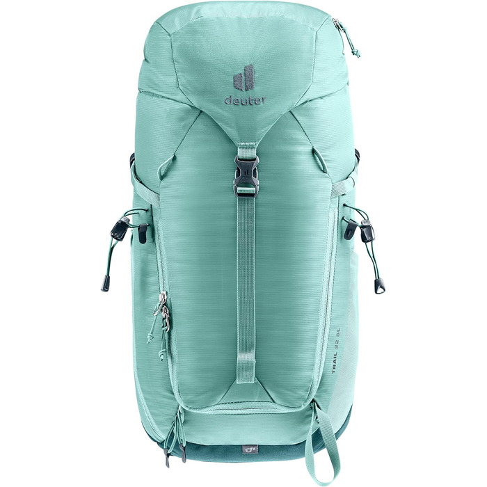 Жіночий туристичний рюкзак Deuter Trail 22 SL, 22 л, Glacier-deepsea для походів та скелелазіння