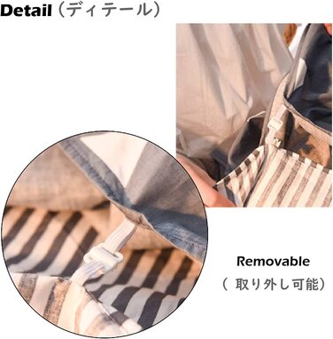 TRIWONDER Спальний мішок-вкладиш з бавовни, легкий і компактний, для подорожей, літній, сірий, 80x230 см