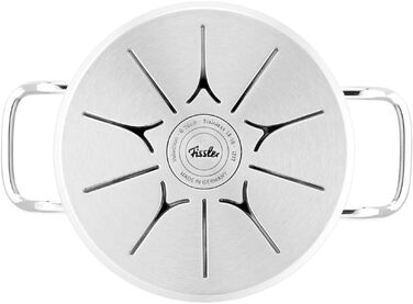 Каструля Fissler Original-Profi Collection з кришкою зі скла, нержавіюча сталь, Cookstar, для індукційних плит, 16 см, 2.1 л