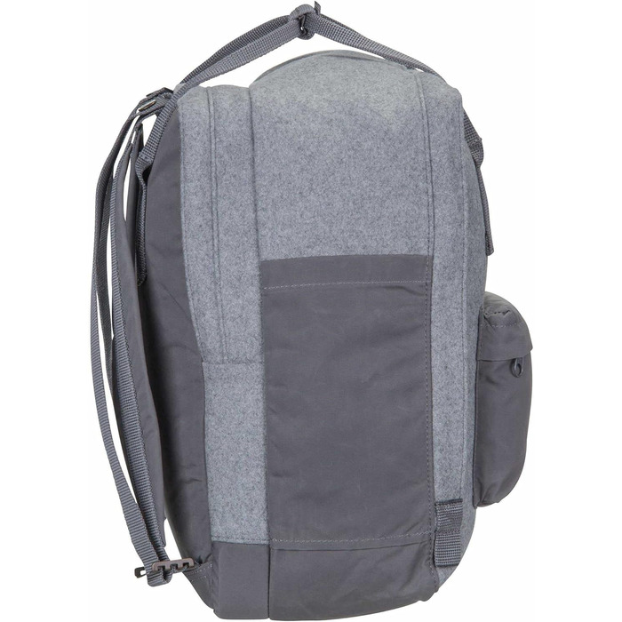 Рюкзак Fjällräven Kånken Re-Wool для ноутбука 15'', унісекс, 40x28x16 см, гранітно-сірий