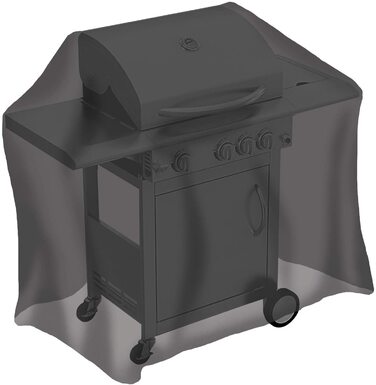 Чохол для газового гриля tepro Universal середній, чорний, 65x130x100 см