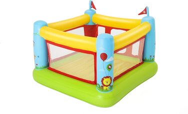 Надувний батут Bestway Fisher-Price Bouncetastic 175x173x135 см для дітей