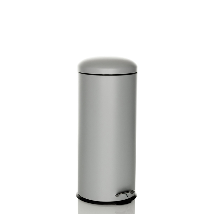 Відро для сміття / відро для педалей CLEAN VIII 30L сталь сірий hjh