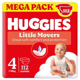 Підгузки Huggies Ultra Comfort розмір 4 (7-18 кг), дизайн Disney, велика упаковка, 150 шт.