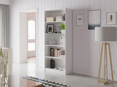 Стелаж Matkam 80 x 30 x 182 см, білий