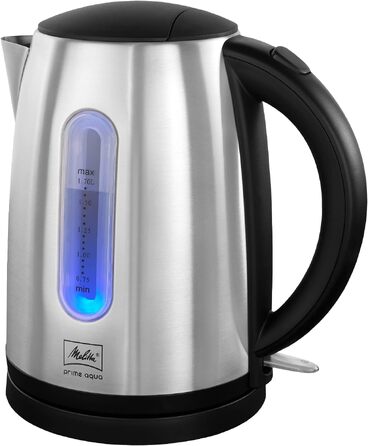 Чайник електричний Melitta Prime Aqua 1.7л нержавіюча сталь, 2200 Вт + Тостер WMF Bueno Edition нержавіюча сталь, 2 відділення, 800 Вт