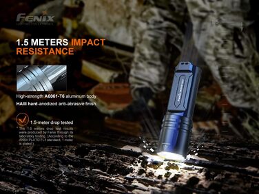 Ліхтар Fenix TK35 UE V2.0, 5000 люмен, акумулятор 18650, потужний компактний пошуковий ліхтар з широким променем 400 м