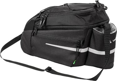 Велосумка VAUDE Silkroad L (I-Rack), 9 л, чорна, на багажник