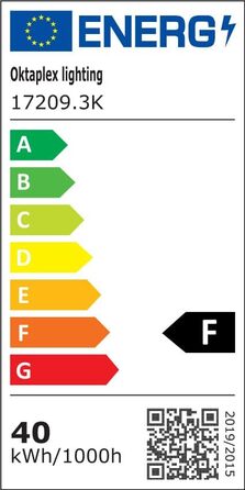 Світильник зовнішній LED Oktaplex Cali Dos Motion 40W з датчиком руху, IP65, тепле біле світло 3000K, антрацит, Master-функція