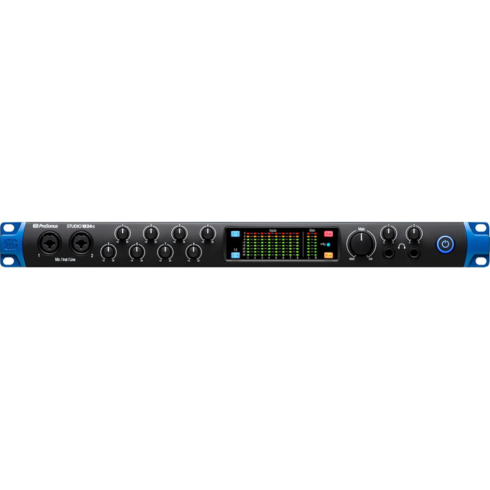 Аудіоінтерфейс PreSonus Studio 24c USB-C для запису, стрімінгу, подкастингу + Studio One Artist, Ableton Live Lite