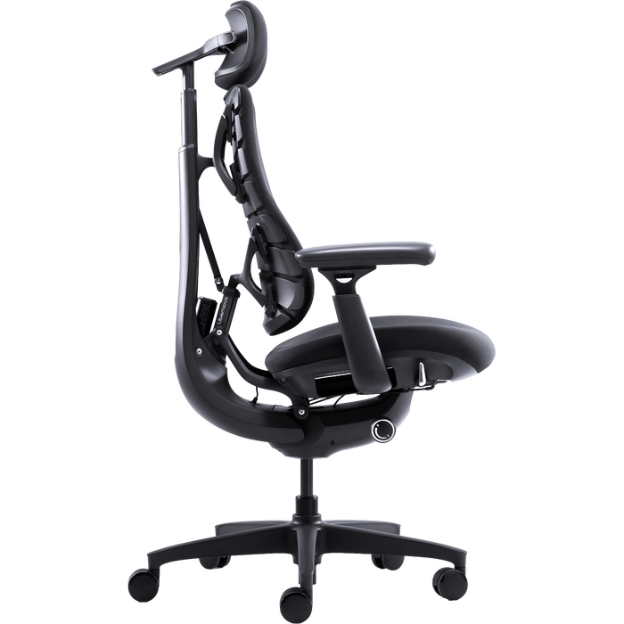 Крісло офісне ергономічне LiberNovo Omni Midnight Black 48 см