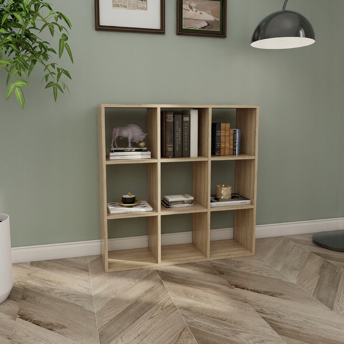 Стелаж Bracia Mebelek 100 x 100 x 30 см, дуб сонома