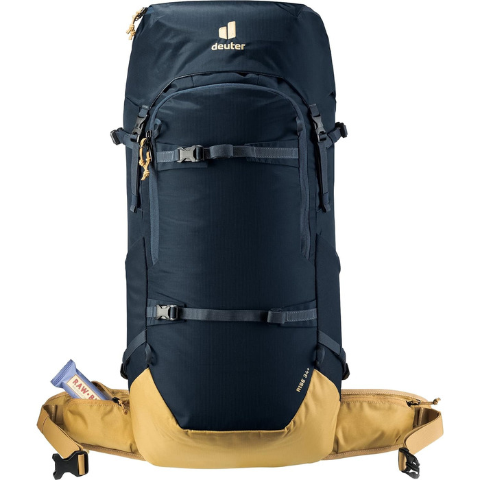 Туристичний рюкзак Deuter Rise 34+ L для снігоступів, інк-карамель