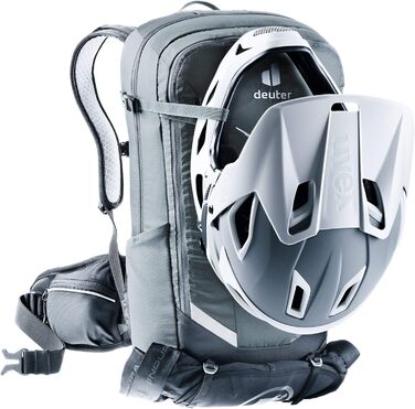 Жіночий велосипедний рюкзак Deuter Flyt 18 SL з протектором, 18 л, графітово-чорний