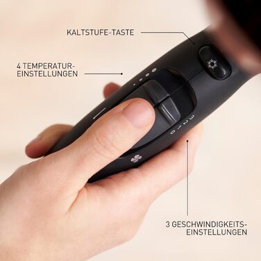 Фен для волосся Panasonic EH-NA63 Nanoe з дифузором та вузьким соплом, 2000 Вт, Рожеве золото