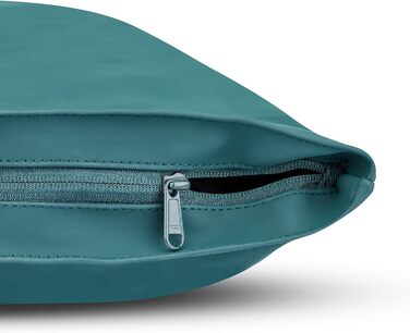 Рюкзак Johnny Urban Harvey Medium Aquamarinblau 15л — водонепроникний роллтоп з відділенням для ноутбука, для міста, уні та бізнесу, матове PU покриття, унісекс