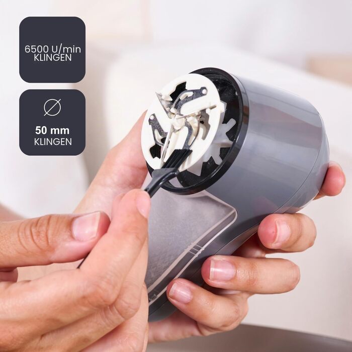 Акумуляторна машинка для видалення ковтунів BLACK+DECKER, бездротова з USB-зарядкою, 90 хв роботи