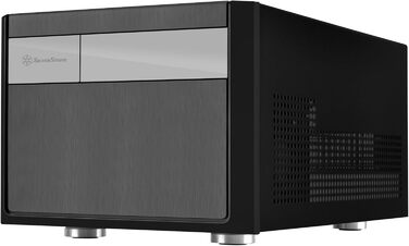 Комп'ютерний корпус SilverStone SST-SG11B Sugo Micro ATX Cube, чорний