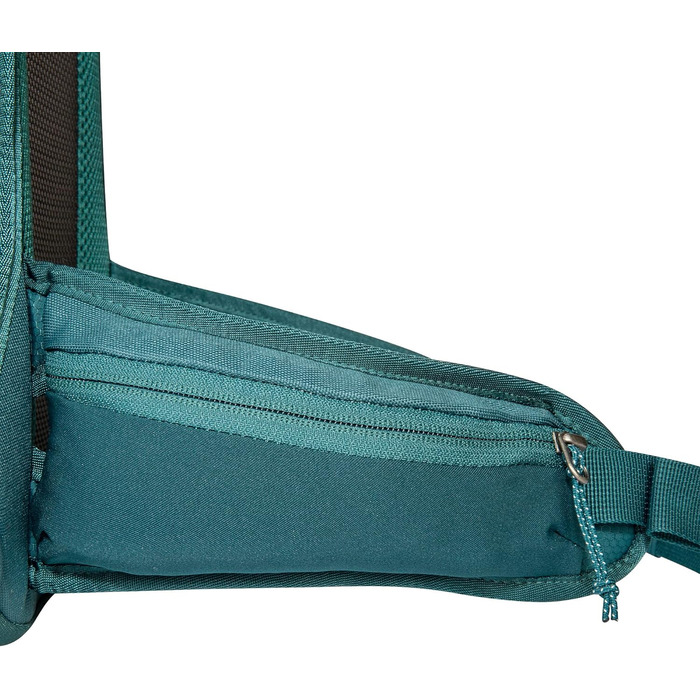 Рюкзак для туризму Tatonka Hike Pack 32 л із вентиляцією спини та дощовиком, легкий і зручний, бірюзово-зелений