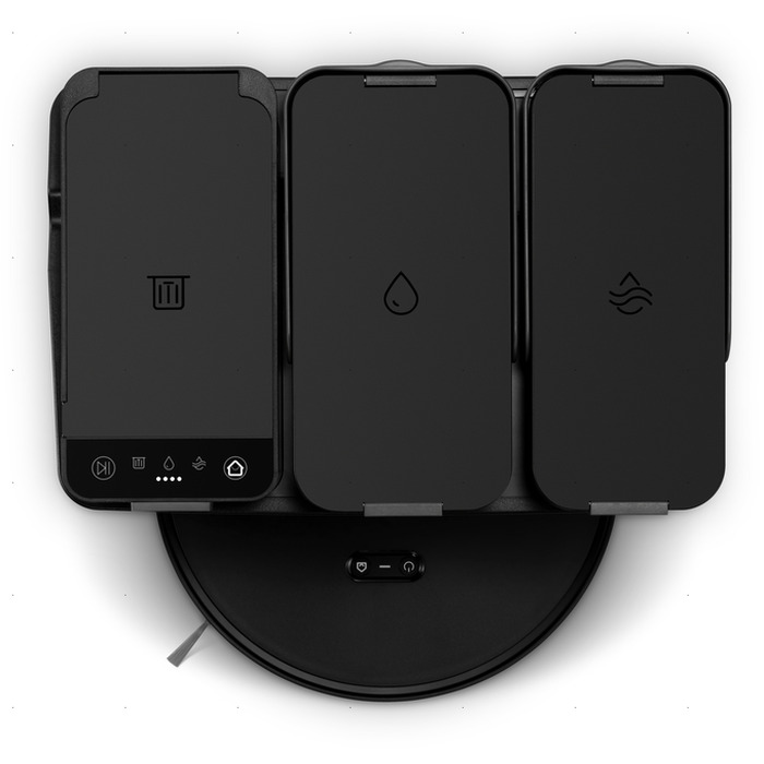 Робот-пилосос Welltec R10 Ultra з багатофункціональною станцією 8в1, чорний