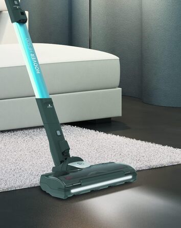 Бездротовий пилосос Hoover H-FREE 500 PETS для шерсті тварин, акумуляторний, 2-в-1 (ручний та вертикальний), до 30 хв роботи, без мішка, насадка для шерсті, LED-підсвітка, паркування, компактний