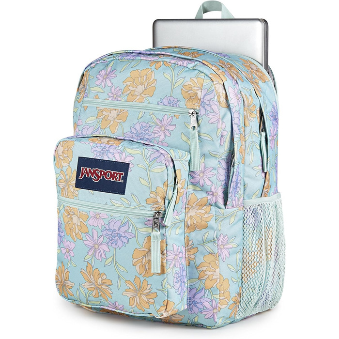 Рюкзак JanSport Big Student Faded Flo для підлітків, місткий