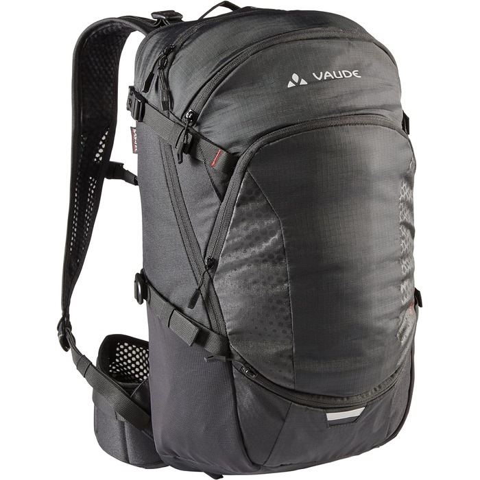 Велорюкзак VAUDE Moab Pro 22 II з протектором, 22 л, чорний, універсальний розмір