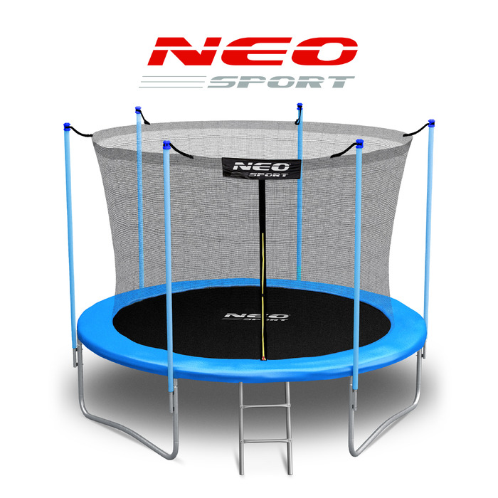 Батут із захисною сіткою Neo-sport 183 см FT 6