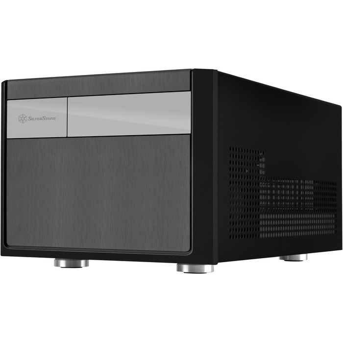 Комп'ютерний корпус SilverStone SST-SG11B Sugo Micro ATX Cube, чорний