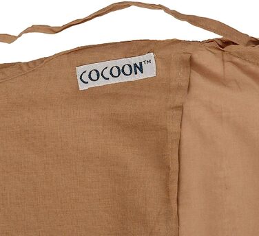 Кокон-вкладиш Cocoon MummyLiner із єгипетської бавовни Tuareg, хакі, 241х89/56 см