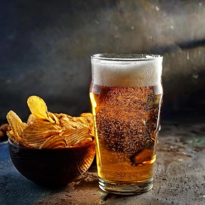 Набір склянок для пива Glasmark KROSNO 1992 Pilsner Stout Ale 6 шт по 530 мл, для мийки в посудомийній машині