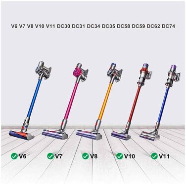 Металевий підлоговий стійка-тримач Recamania для бездротових пилососів Dyson, нержавіюча сталь, сріблястий