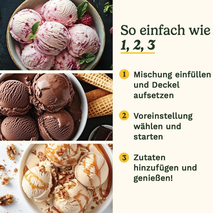Морожениця Cuisinart FreezeEase з автоматичним охолодженням: сорбет, йогурт, морозиво - готово за 40 хвилин! Без попереднього заморожування