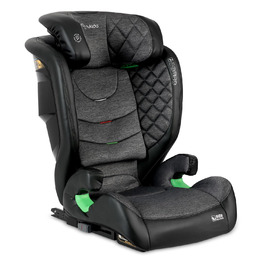 Автокрісло Nukido для дітей 15-36 кг, 4-12 років, ISOFIX, регулювання підголівника та нахилу, Louis (темно-сірий)