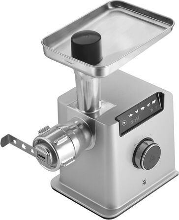 Електрична м’ясорубка WMF Profi Plus 2200Вт з насадками для ковбас, кеббе та печива, 3 диски, реверс