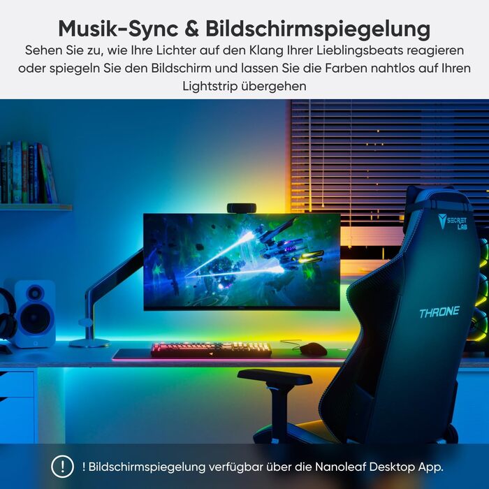 Nanoleaf Holiday String Lights 25м - RGB, 300 LED, 18W, IP44, 220-240VAC, EU