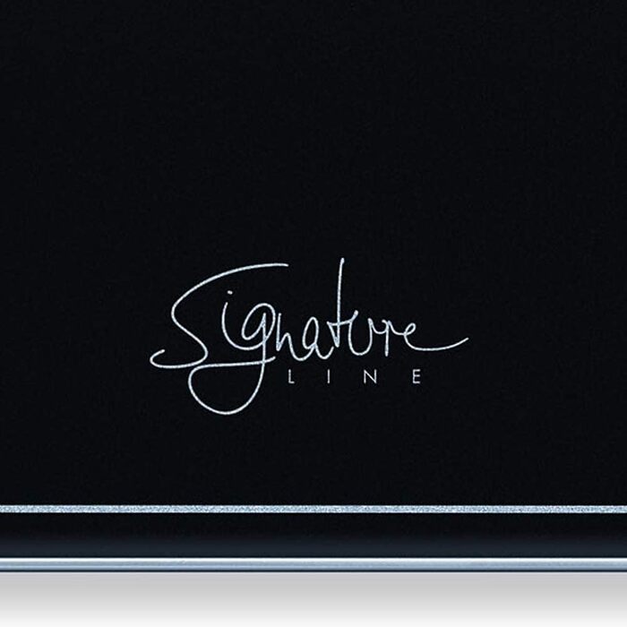 Ваги підлогові Beurer GS 400 Signature Line, скляні, чорні, велика платформа 31x31 см, дисплей XL, вантажопідйомність до 200 кг